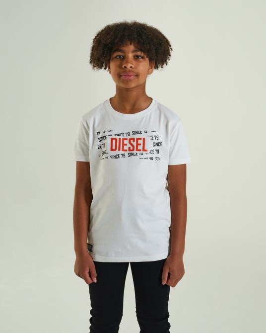 Blue Diesel Gordy T-shirt Weiß