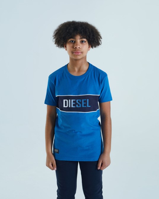 Roy Tee Cobalt Diesel Weiß