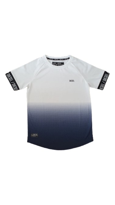 Diesel Fane T-shirt Marine/rot