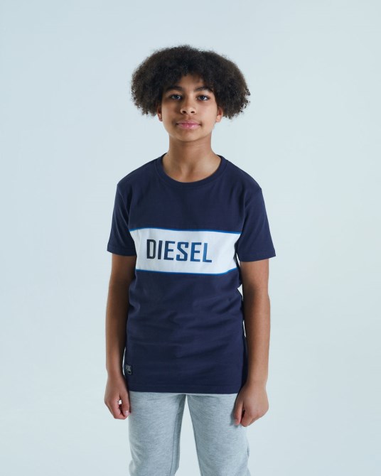 Blaues Roy T-shirt Navy Diesel