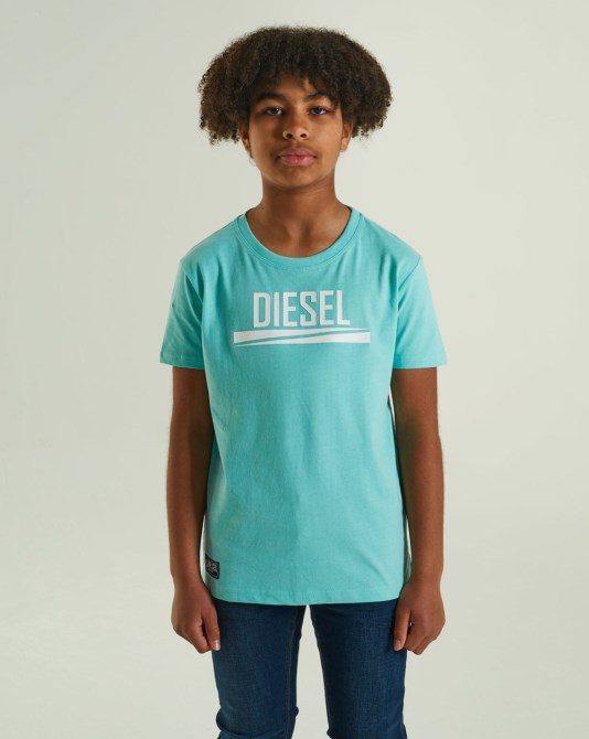 Diesel Shawn Tee Minzweiß