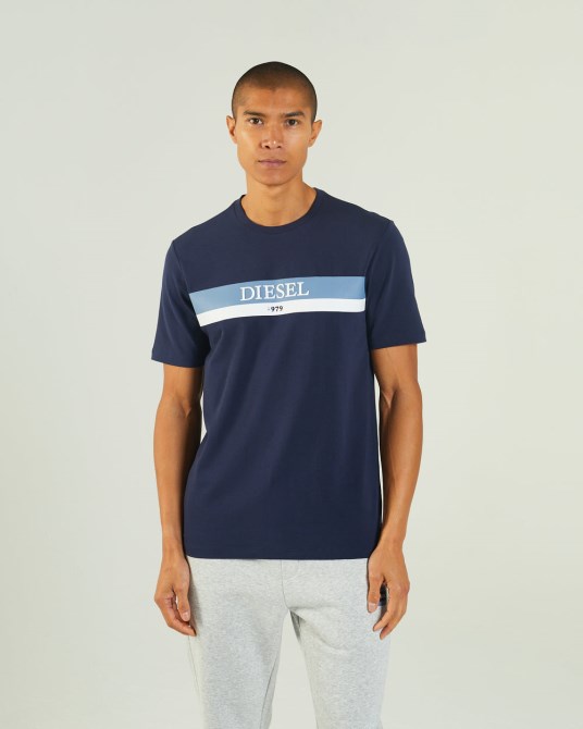 Diesel Hoyt Tee Navy Blazer Rot