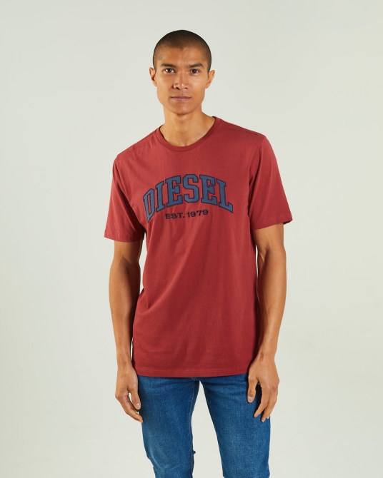 Ronnie T-shirt Rotes Oxid Diesel Kaki