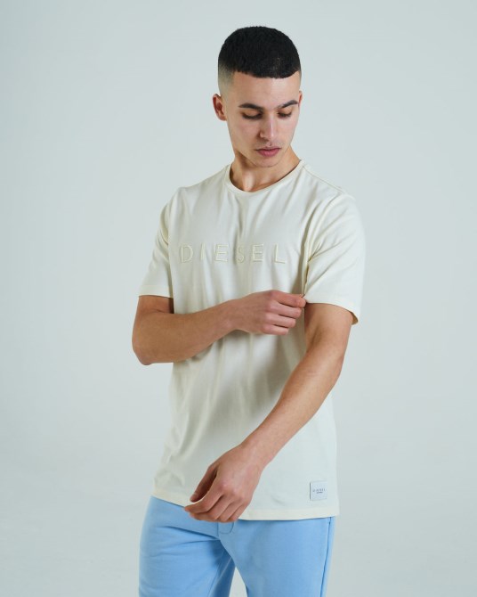 Shayne T-shirt Mellow Yellow Diesel Orange