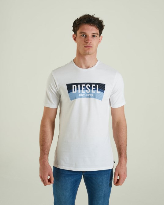 Diesel Kylan Tee Taubenschwarz