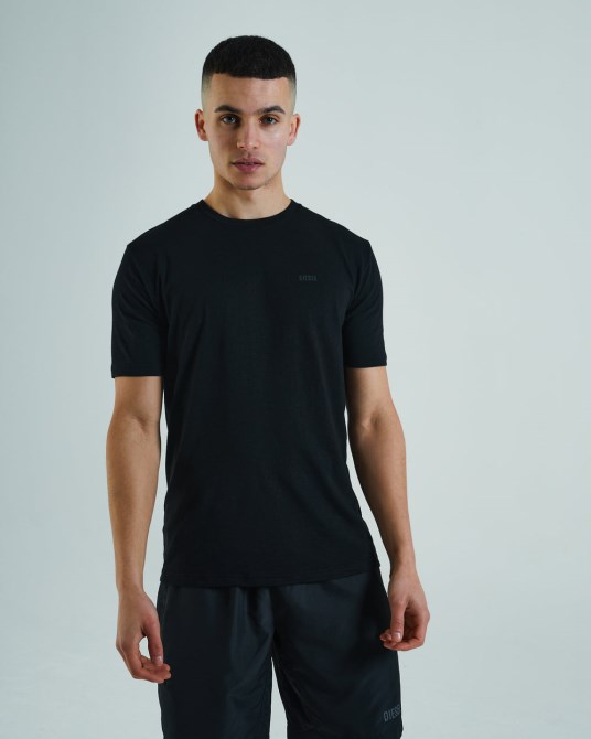 Diesel Thanos Tee Neu Schwarz Gelb