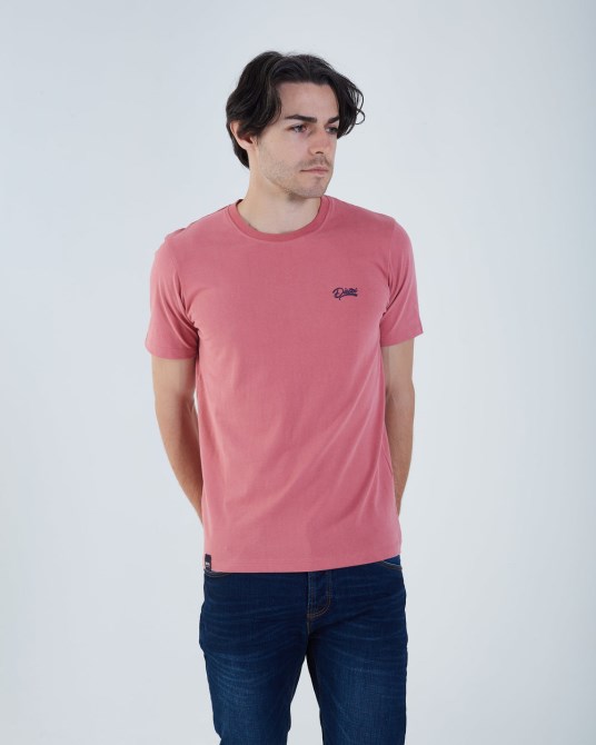 Grünes Basic Scott T-shirt Mit O-ausschnitt Winterberry Diesel