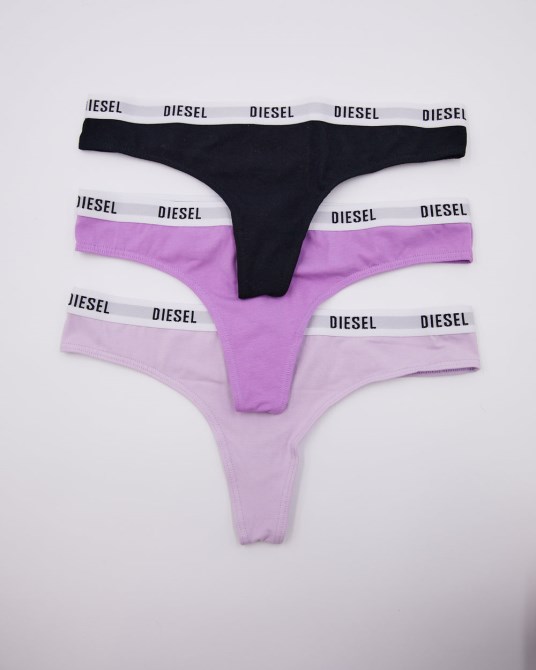 Purple Aubrey 3er-Pack Tangas Von Diesel
