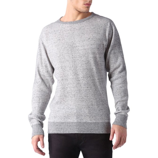 S Eratos Herren Sweatshirt Rundhals Langarm Lässig Pullover Pullover Diesel