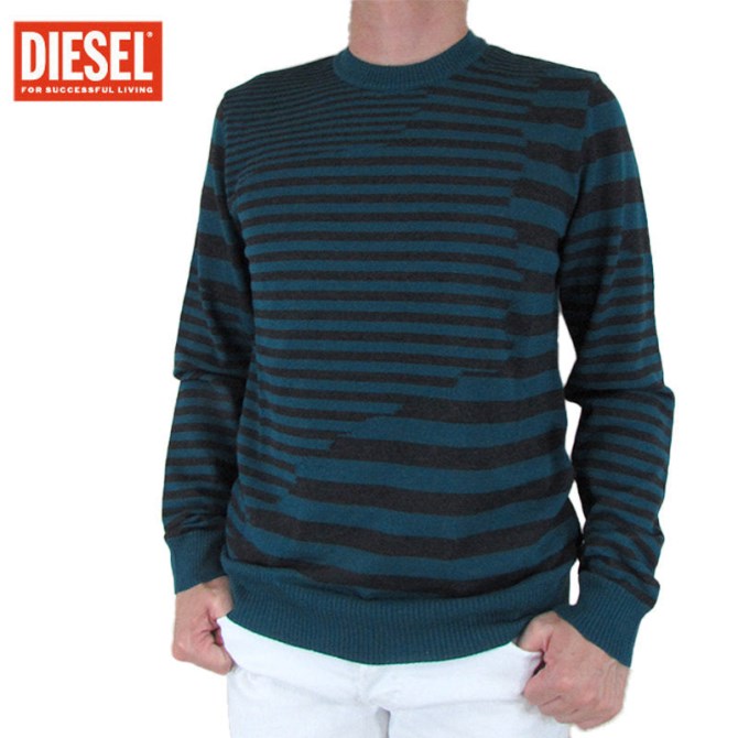 K Stakx Nopatch Herren-sweatshirts Baumwolle Rundhals Pullover Jumper Diesel