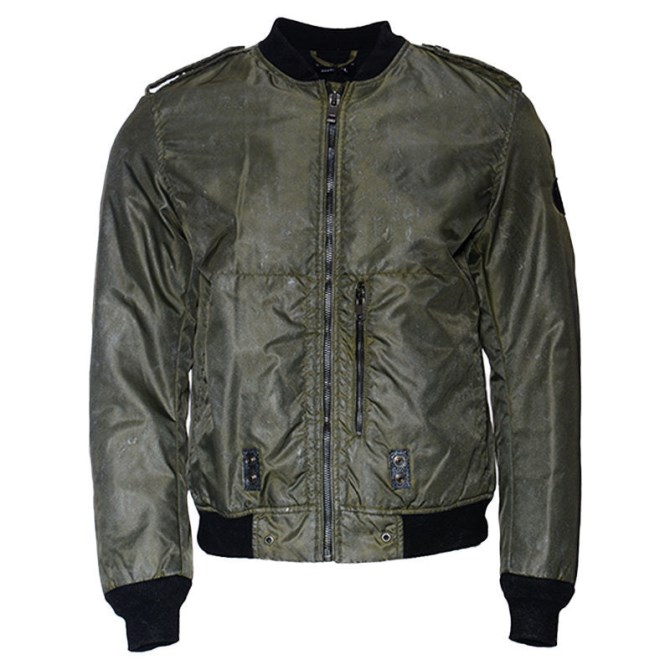 J Zealand Herren Bomberjacke Wattiert Gesteppte Winteroberbekleidung Lässiger Mantel Diesel