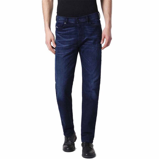 Diesel Thytan 084hj Herren Denim Jeans Stretch Komfort Gerade Geschnittene Lässige Hose