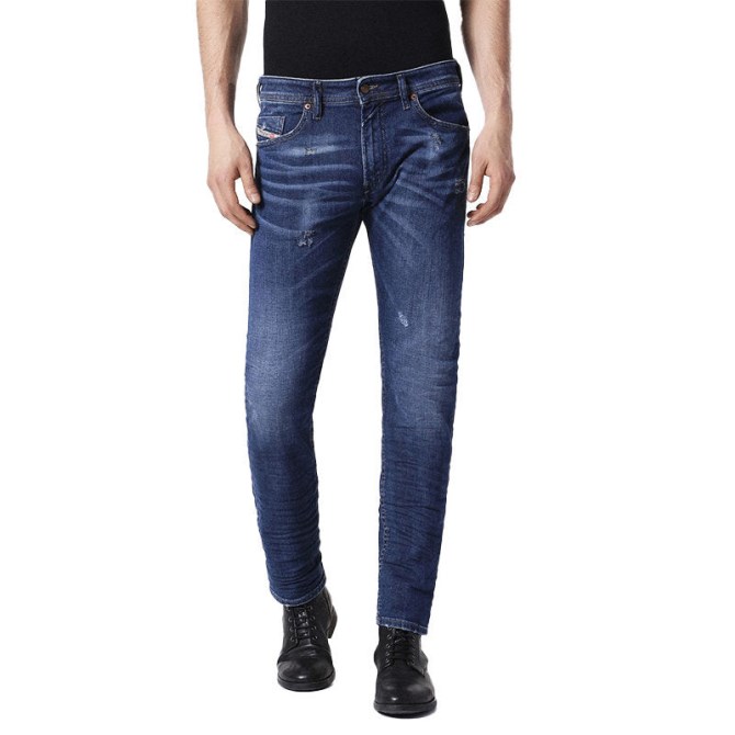 Diesel Thommer 084gs Herrenjeansjeans Stretch Slim Fit Skinny Distressed Hose