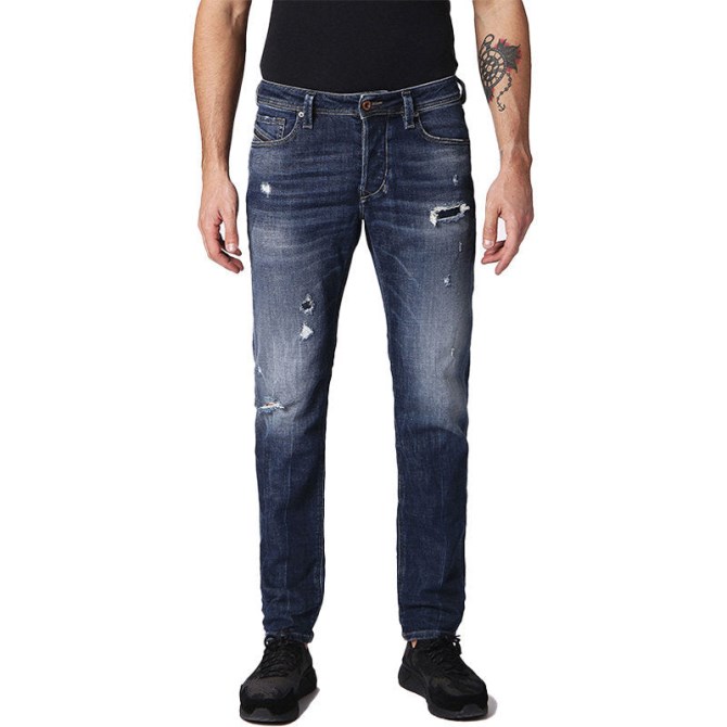 Diesel Larkee 084qt Denim-jeans Für Herren, Lässige Stretch-hose Mit Normaler Konizität
