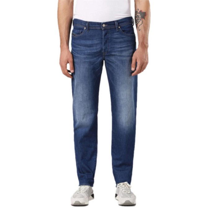 Thytan 084rm Herrenjeans Denim Stretch Komfort Gerade Geschnittene Lässige Hose Diesel