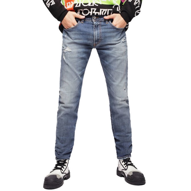 Diesel Thommer 069dz Herren Jeans Denim Stretch Slim Skinny Fit Lässige Hose