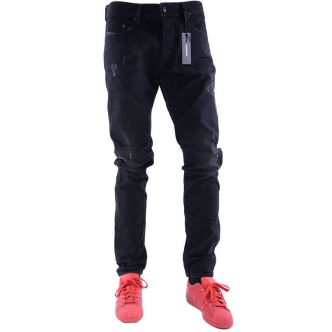 Tepphar 0679f Herrenjeans Denim Stretch Slim Carrot Fit Freizeithose Diesel