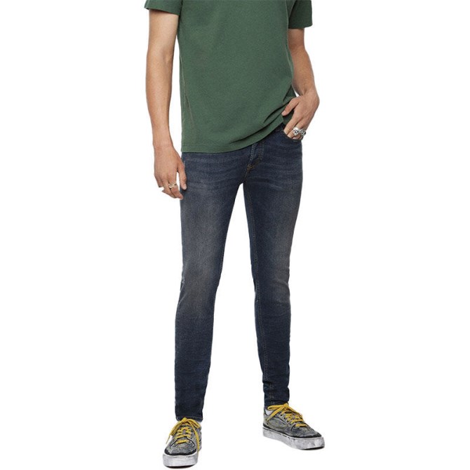 Diesel Sleenker 085ae Herren Jeans Denim Stretch Slim Skinny Fit Freizeithose