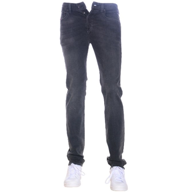 Buster U822r Herren Denim Jeans Casual Stretch Regular Slim Schmal Zulaufende Hose Diesel