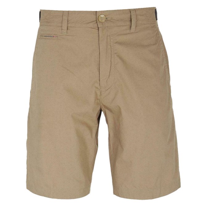 Chi Drive 0ia0e 79e Herren Chino Shorts Lockere Passform Braun Khakis Lässige Hose Diesel
