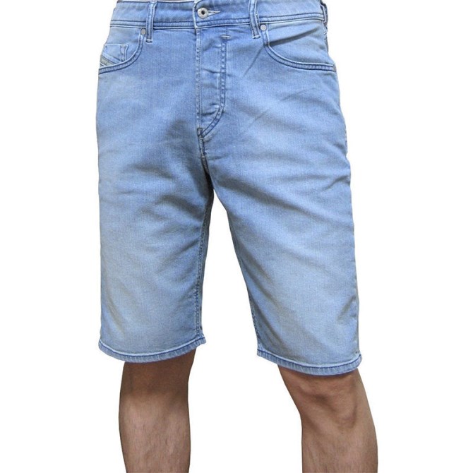 Keeshort Rn84q Herren Denim Jeans Shorts Sommer Lässig Strang Verblichene Shorts Diesel