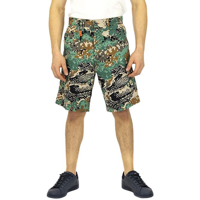 Diesel P Frank 0eavd Herren Kurze Regular Fit Sommer Relax Casual Camou Half Pants