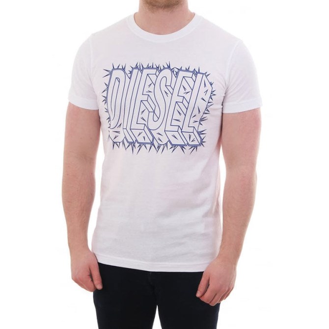 T Diego Sl Herren T Shirt Kurzarm Rundhals Lässig Sommer Baumwolle Tees Diesel