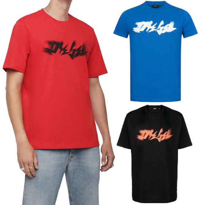 T Just Xk Herren T-shirt Kurzarm Rundhals Lässig Sommer Baumwolle Tees Dieselblau/mintgrün/dunkelgrau