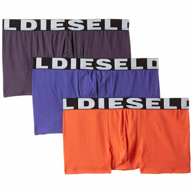 Diesel Umbx Shawn Season Edition Herren-Boxershorts Stretch 3er-Pack Unterwäsche