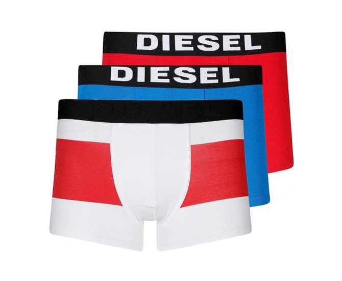 Diesel Umbx Damien Herren-boxershorts Baumwolle 3er-pack Saisonale Edition E7b-2971