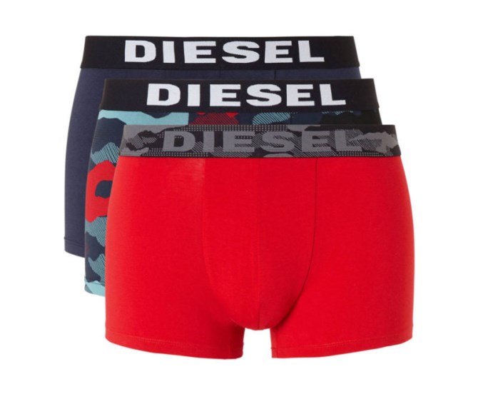 Season Edition Herren Boxer Baumwolle 3er Pack Camouflage Unterwäsche Trunks Diesel
