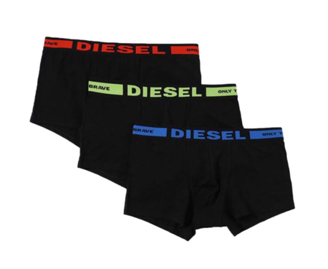 Diesel Saisonale Herren-boxershorts Aus Stretch-baumwolle 3er-pack Unterwäsche Unterhosen E8a-2991