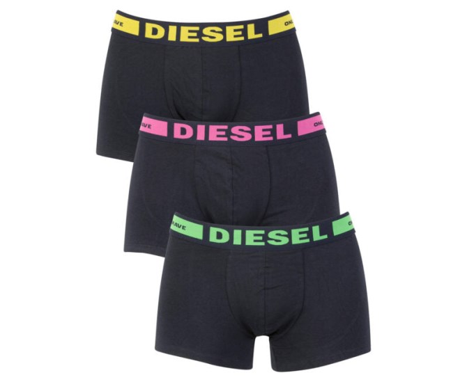 Diesel Season Edition Herren-boxershorts Aus Baumwolle, 3er-pack Unterwäsche, Geschenkbox