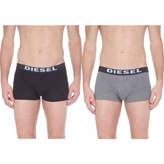 Umbx Rocco 02 Herren Kurze Boxershorts 2x Pack Baumwollstretch Unterwäsche Diesel