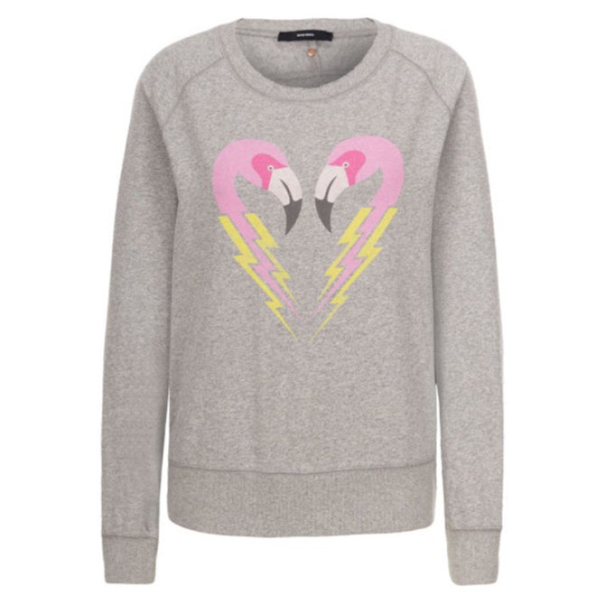 Diesel F Sven Damen-sweatshirt Rundhals-strickjacke Gerippter Lässiger Pullover Jumper