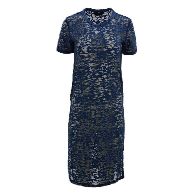 Diesel T Zitu C Damenkleid Rundhals Kurzarm Party Tops Sommer Outwear