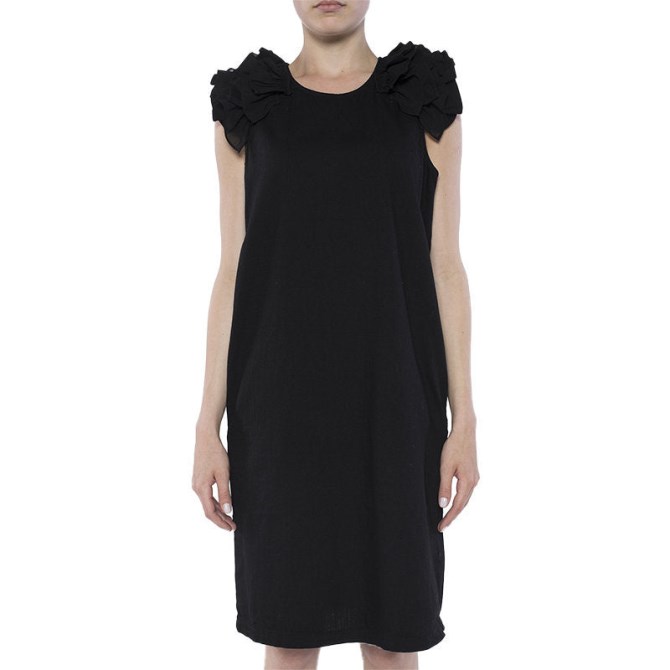 T Savah A Damen-jeanskleid Lässig Party Figurbetont Lange Tops Aus Viskose Viskose Diesel