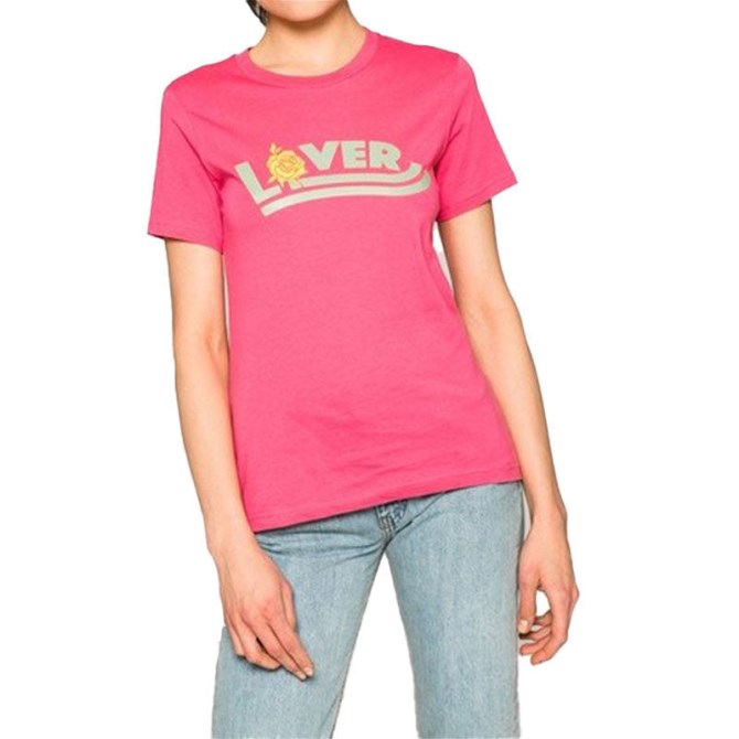 Diesel T Sily R Frauen T-shirt Rundhalsausschnitt Kurzarm Lässige Sommer Tops