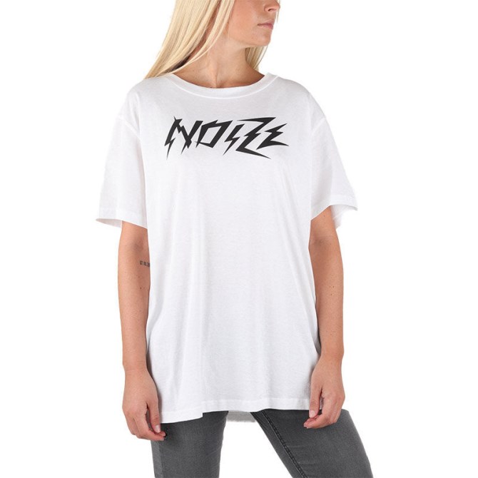 Diesel T Overy Frauen T-shirt Rundhalsausschnitt Kurzarm Entspannte Passform Lässige Tops