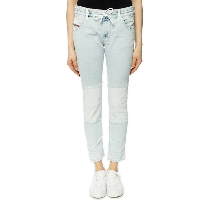 Krailey Bk Ne 0687b Damen Jeans Slim Fit Damen Sweat Jogg Denim Hose Diesel