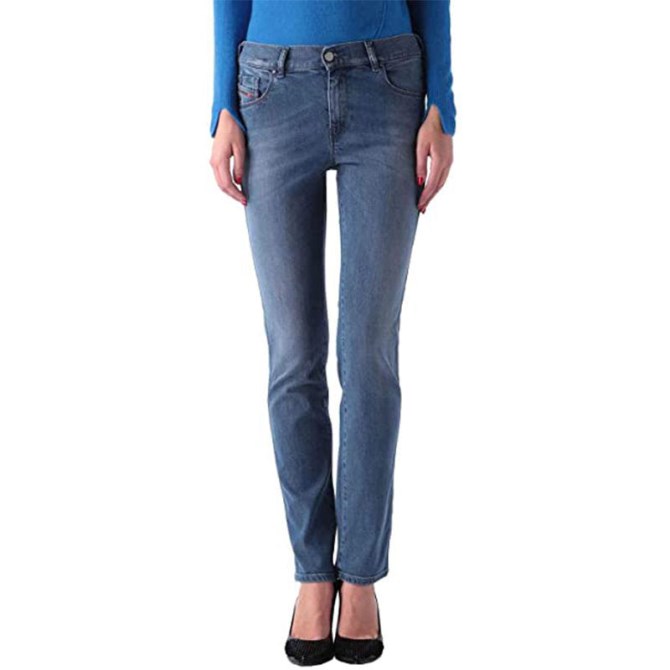 Sandig 0666g Damen Denim Jeans Freizeithose Lyocell Regular Slim Hose Diesel