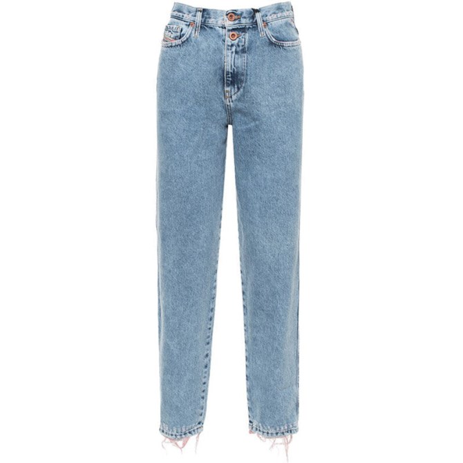 Alys 084wl Damenjeans Denim Regular Straight Regular Waist Fit Hose Diesel