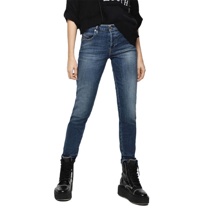 Babhila 082ab Damenjeans Denim Slim Skinny Regular Waist Fit Hose Diesel