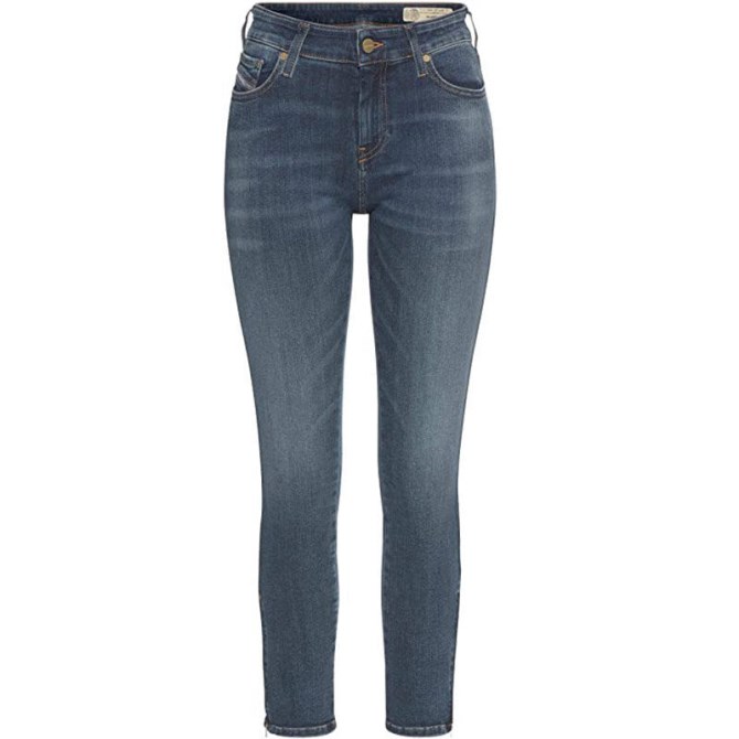 Diesel Slandy 069bj Damenjeans Super Skinny Normal Taille Fit Lässige Hose