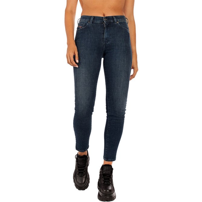 Diesel D-roisin 0890g Damenjeans Super Skinny Normal Taillierte Lässige Hose
