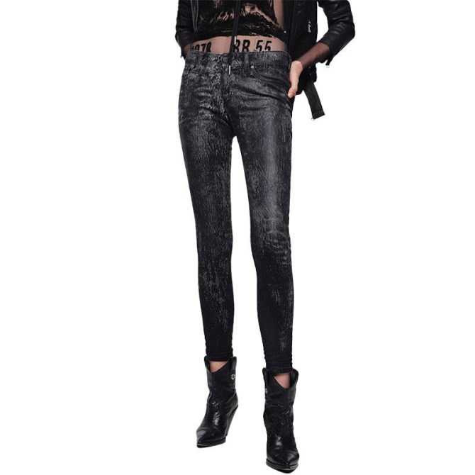 Diesel Slandy 069de Damenjeans Regular Slim Schmale Hose Mit Normaler Taillenpassform