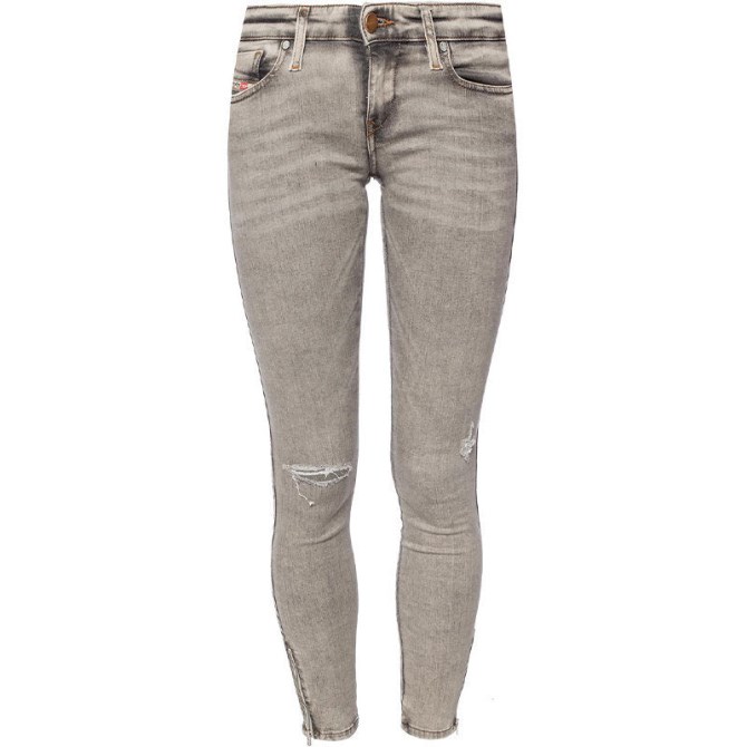 Skinzee Low Zip 084up Damenjeans Super Slim Skinny Low Waist Fit Hose Diesel