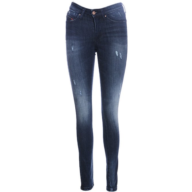 Skinzee-xp Rb010 Damenjeans Super Skinny Regular Taille Fit Denim Hose Diesel