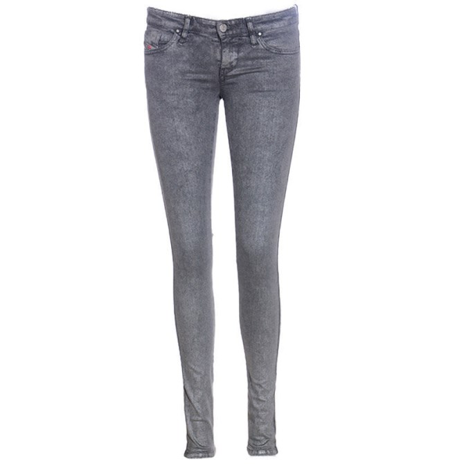 Skinzee Low 0669j Damenjeans Super Slim Skinny Low Waist Fit Hose Diesel