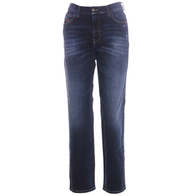 Diesel Niclah R60l8 Damenjeans Denim Normal Gerade Hoch Taillierte Hose